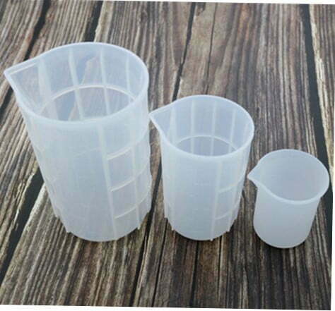 Silicone Measuring Cups for Resin