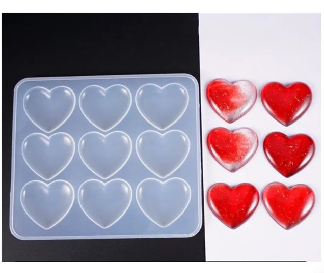 MAD Heart Resin Casting Molds #076 - Melbourne Art Direct