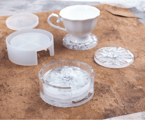 Round Coaster and Holder Mould