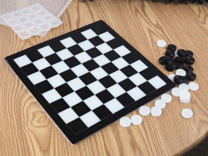 ChessCheckers Board Mold