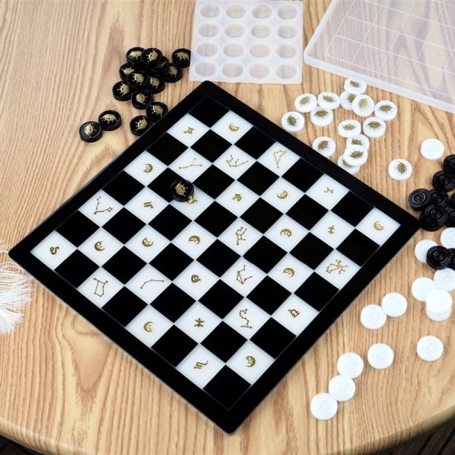 Silicone Chess Mold Chess Board Mold For Diy Chess - Temu