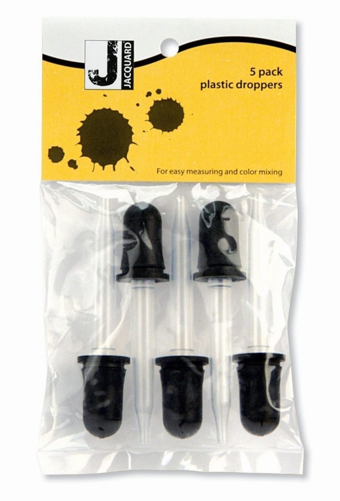 Jacquard Plastic Dropper Pack
