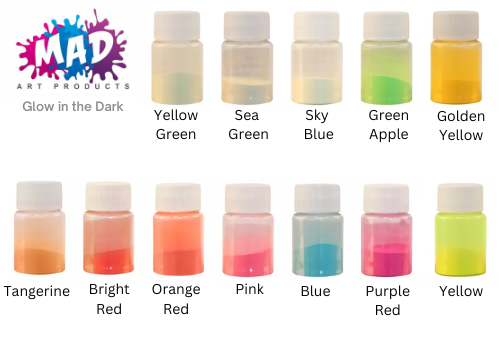 MAD Glow in the Dark Pigments